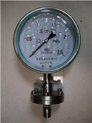 西安自動(dòng)化儀表一廠(chǎng)與不銹鋼隔膜壓力表的行業(yè)應(yīng)用